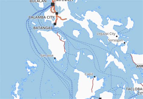 viamichelin|MICHELIN Philippines map .